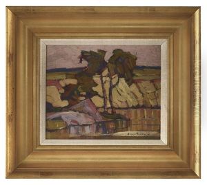 Pine Trees by Birger Sandzen