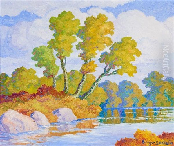 Autumn (smoky Hill River, Kansas) - view 1