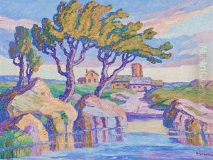 Between Showers Lindsborg Kans 1935