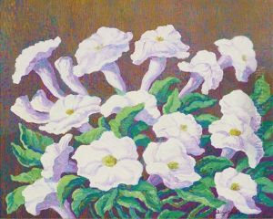 Angels Trumpets by Birger Sandzen