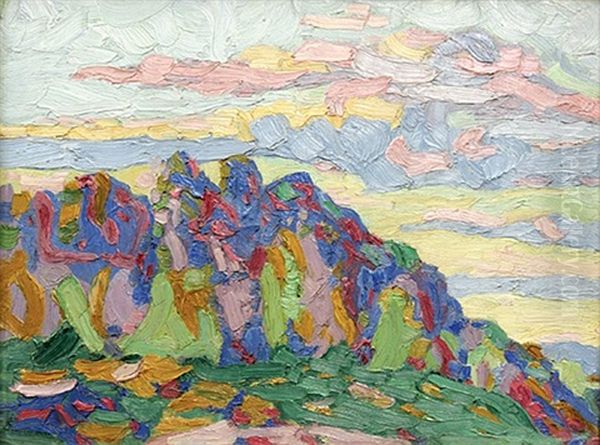 Mountain Sunset - view 1