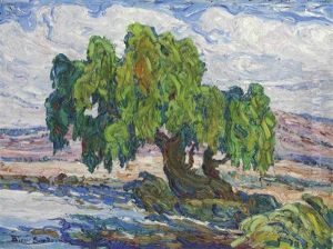 Old Willows by Birger Sandzen