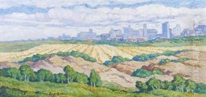 Heart Of Kansas by Birger Sandzen