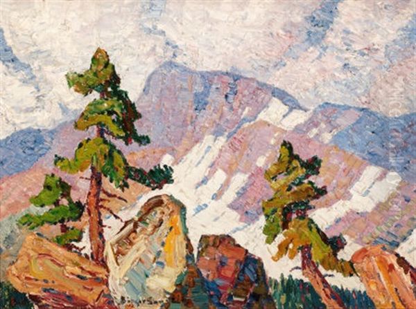 Rocky Mountain Landscape - view 1