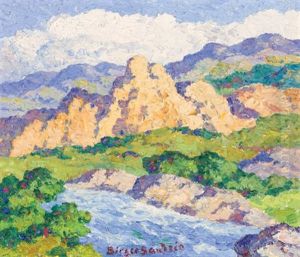 Colorada Stream by Birger Sandzen