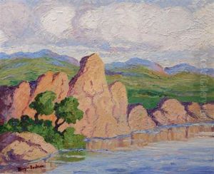 Western Landscape by Birger Sandzen