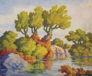 Kansas Landscape, Smoky Hill River by Birger Sandzen