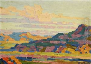 In The Painted Desert - Arizona by Birger Sandzen