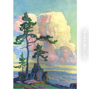 Colorado Pines by Birger Sandzen