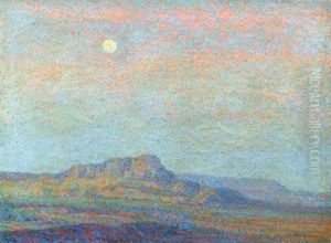 Evening Western Landscape by Birger Sandzen