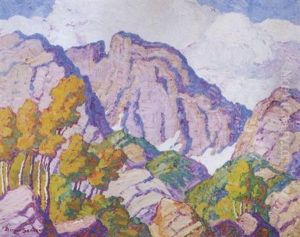 Glimpse Of Long's Peak, Estes Park, Colorado