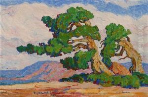 At The Timberline by Birger Sandzen