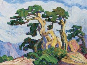 Lone Pine, Pike's Peak, Colorado by Birger Sandzen