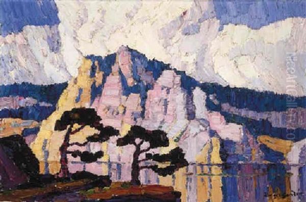 Lake In The Mountains - view 1