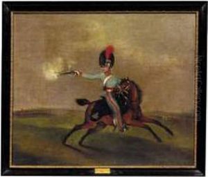 Portrait Of An Officer Of The Surrey Yeomanry Cavalry Portrait Of An Officer Of The Surrey Yeomanry Cavalry