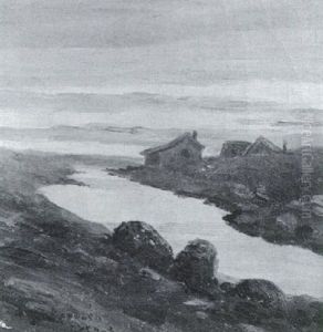 Swedish Landscape by Birger Sandzen