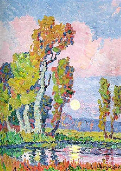 Western Landscape, Sunset - view 1