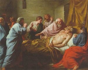 The Death Of Socrates by Jean-Francois Sane