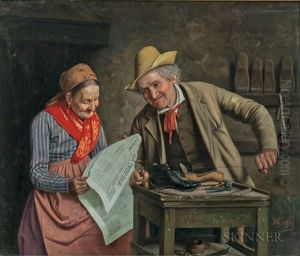 The Old Cobbler And His Wife by David Sani
