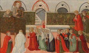 The Preaching Of Saint Bernardino The Preaching Of Saint Bernardino