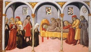 Donna Perna Being Cured On Approaching Saint Bernardino's Body Donna Perna Being Cured On Approaching Saint Bernardino's Body