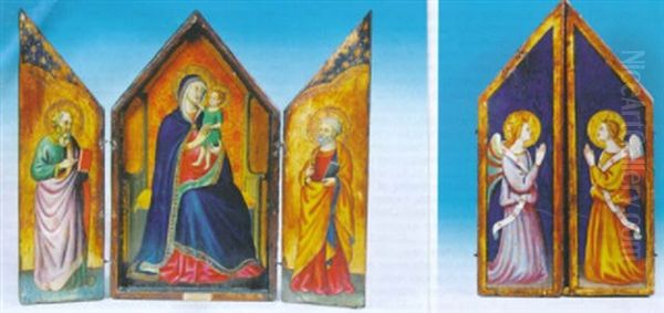 The Madonna And Child With Saints Peter And Paul - view 1