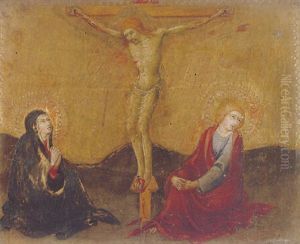 The Crucifixion With The Virgin Mary And St. John