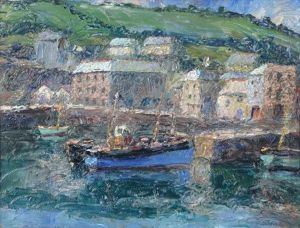 Mevagissey, Cornwall (and 2 Others; 3 Works) by Piero Sansalvadore