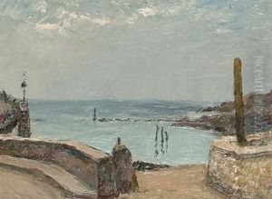 Views Of Combe Martin, Devon (2 Works) by Piero Sansalvadore