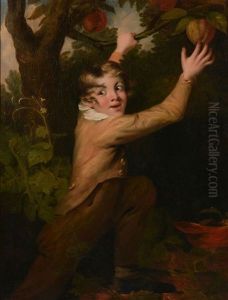 Boy Stealing Fruit Boy Stealing Fruit