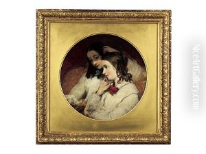 Two Girls by James Sant