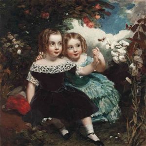 The Young Lepidopterists by James Sant