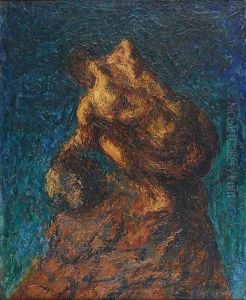 La Roca De Sisifo (le Rocher De Sisyphe) by Andres De Santa Maria