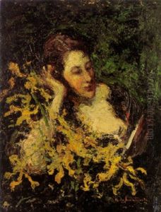 La Lectura by Andres De Santa Maria