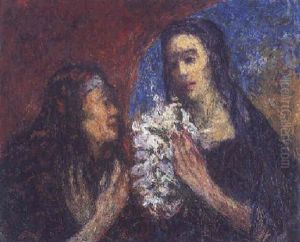 La Visitacion by Andres De Santa Maria