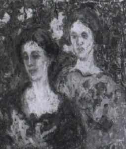 Dos Mujeres by Andres De Santa Maria