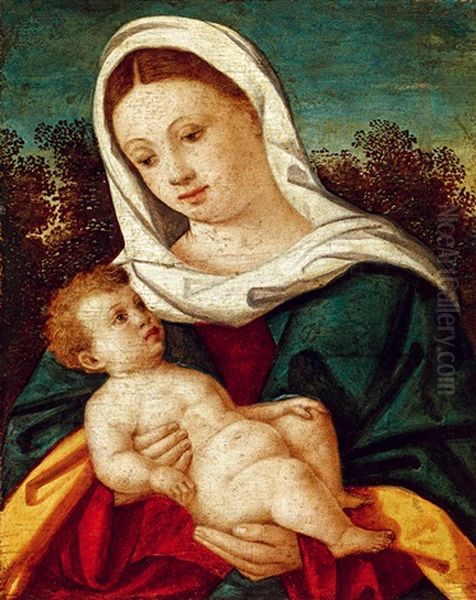 Virgin Mary With The Child - view 1