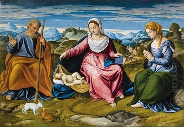 The Holy Family With Saint Mary Magdalene - view 1