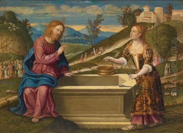 Christ And The Woman Of Samaria - view 1