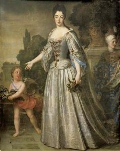 Portrait De Marie-adelaide De Savoie, Duchesse De Bourgogne