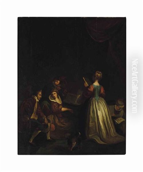 A Group Of Musicians - view 1