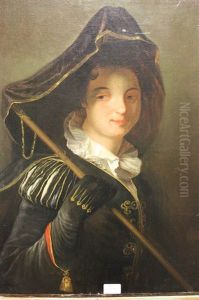 La Marquise De Moulins - Rochefort by Jean-Baptiste Santerre