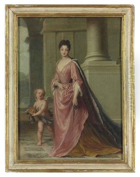 Portrait Of Marie Adelaide, Princesse De Savoie, Duchesse De Bourgogne, Subsequently Dauphine De France (1685-1712) And Mother Of The Future King... - view 1
