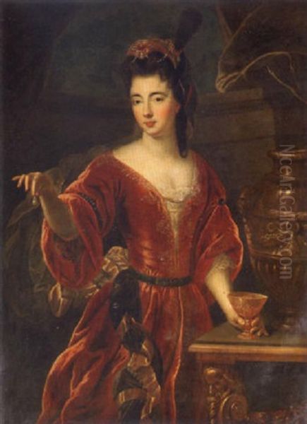 Portrait Of A Lady As Cleopatra - view 1