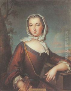 Portrait De La Princesse De Marsan En Savoyarde