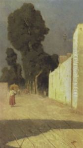 Italian Village Scene