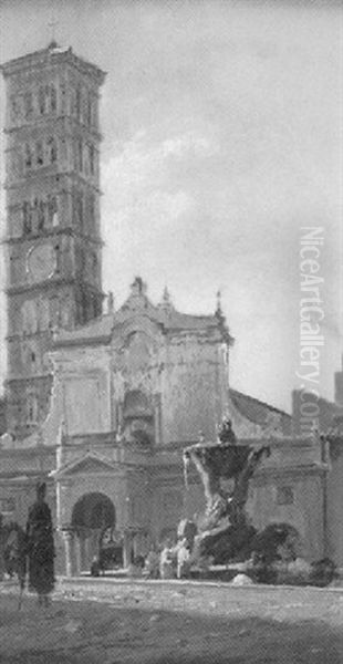 Florentine Street Scene - view 1