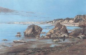 A View Of The Port Of Anzio