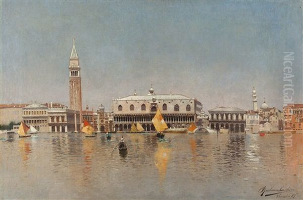 Canal Grande Mit Dogenpalast - view 1