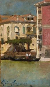 Ansicht Von Venedig, Studie Ansicht Von Venedig, Studie